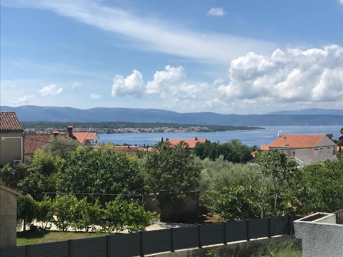Lovely Sea View House In Malinska Island Krk المظهر الخارجي الصورة